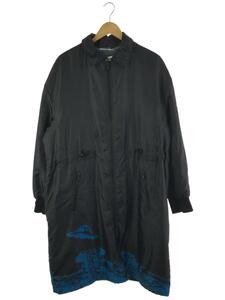 UNDERCOVER◆19AW/タイムトラベラーモッズコート/46/ポリエステル/ネイビー