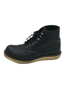 RED WING◆レースアップブーツ/26cm/BLK/8165