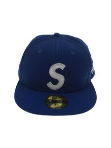 Supreme◆22SS/Characters S Logo New Era/キャップ/7 5/8/ポリエステル/ブルー/メンズ