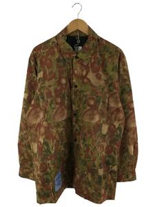 McQ Alexander McQueen◆GYO OVERSHIRT/L/ポリエステル/ブラウン/総柄