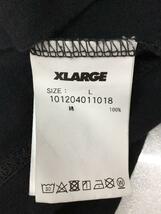 X-LARGE◆長袖Tシャツ/L/コットン/BLK/プリント/101204011018_画像4