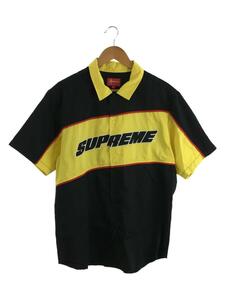 Supreme◆半袖シャツ/L/ポリエステル/BLK