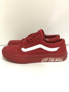 VANS◆OLD SKOOLローカットスニーカー/23.5cm/RED/キャンバス/V36CF