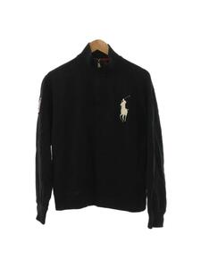 POLO RALPH LAUREN◆スウェット/M/コットン/BLK