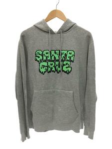 SANTA CRUZ◆パーカー/L/コットン/GRY