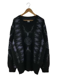 South2 West8(S2W8)*Loose Fit Sweater/ свитер ( толстый )/XL/mo волосы /PUP/ общий рисунок /HM906