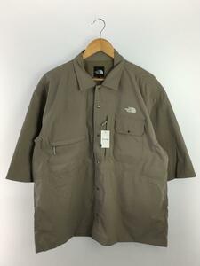 THE NORTH FACE◆S/S Trip Field Shirt/XL/ポリエステル/BRW/無地/NR22331