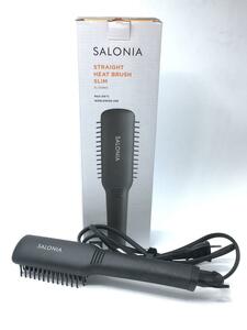 SALONIA* hair iron / strut heat brush slim /SL-012BKS/2019 year made /saronia