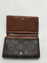 LOUIS VUITTON◆2つ折り財布/PVC/BRW/総柄/レディース/M61730_画像4