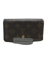 LOUIS VUITTON◆2つ折り財布/PVC/BRW/総柄/レディース/M61730_画像1