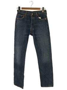 Levi’s◆ボトム/501/トップボタン裏553/USA製/98s/30/コットン/ブルー/無地/501 6214