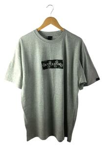 APPLEBUM◆Tシャツ/XXL/コットン/GRY/Bandanna Box Logo T-shirt/タグ付き