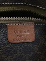 CELINE◆トートバッグ/レザー/BRW/総柄_画像5