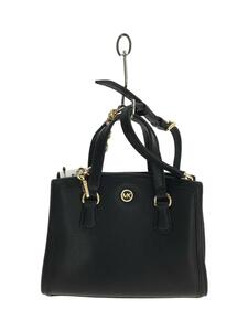 MICHAEL KORS◆ショルダーバッグ/レザー/ブラック/無地/32R3G7CC0T1/マイケルコース