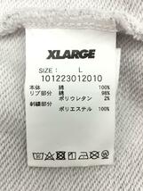 X-LARGE◆22AW/STANDARD LOGO PULLOVER HOODED S/L/コットン/GRY/101223012010_画像4