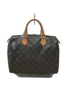 LOUIS VUITTON◆2)スピーディ30_モノグラム・キャンバス_BRW/PVC/BRW