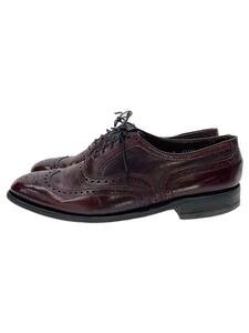 Allen Edmonds◆ドレスシューズ/28.5cm/ボルドー/レザー/メダリオン/ウィングチップ/23354/3449/靴