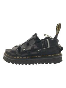 Dr.Martens◆サンダル/UK3/BLK/レザー