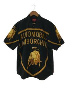 Supreme◆20SS/Automobili Lamborghini S/S Shirt/L/コットン/ブラック
