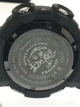 CASIO◆ソーラー腕時計/デジタル/ラバー/BLK/GWF-1000_画像3