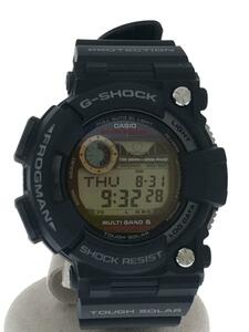 Casio ◆ Солнечные часы/цифровые/резиновые/BLK/GWF-1000