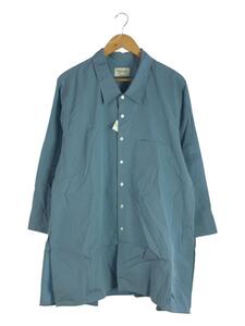 beautiful people◆gatsby shirting big collar shirt/36/コットン/BLU/13251060