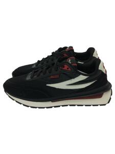 FILA◆ローカットスニーカー/27cm/BLK/RENNO