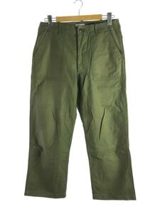 WTAPS◆ストレートパンツ/2/コットン/カーキ/WMILL-TROUSER/汚れ有