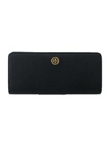 TORY BURCH◆長財布/ナイロン/ブラック/レディース/長財布/使用感考慮