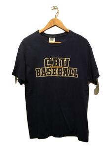 90s/USA製/CBU BASEBALL/TLC/Tシャツ/M/コットン/BLK/無地