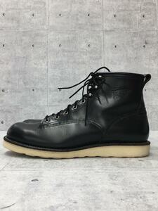 RED WING◆LINEMAN/US10/BLK/レザー