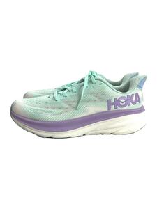 HOKA ONE ONE◆ローカットスニーカー/24.5cm/グリーン/1132211/ナイキ/W CLIFTON 9 WIDE