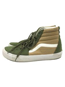 VANS◆ハイカットスニーカー/26.5cm/GRN/V38CL FLTM/SK8-Hi