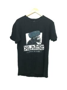 X-LARGE◆Tシャツ/S/コットン/BLK/プリント