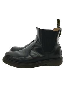 Dr.Martens◆サイドゴアブーツ/UK8/BLK/レザー