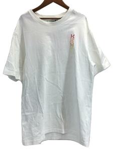 KENZO◆Tシャツ/L/コットン/WHT/ホワイト/FC55TS2024SB