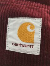 UK CARHARTT◆ボトム/28/コーデュロイ/ボルドー_画像4