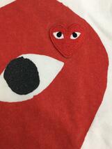 COMME des GARCONS HOMME◆Tシャツ/M/コットン/WHT/AZ-T025_画像8