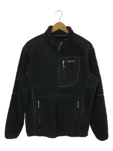 Marmot◆Origin Fleece Jacket/フリースジャケット/L/ポリエステル/ブラック/MJF-F2062