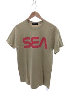 WIND AND SEA◆Tシャツ/M/コットン/CML/プリント