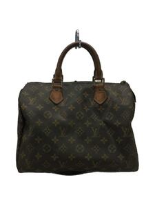 LOUIS VUITTON◆スピーディ30_モノグラム・キャンバス_BRW/PVC/BRW/モノグラム/M41108