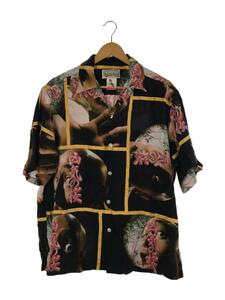 WACKO MARIA◆22SS/凶気の桜の桜/HAWAIIAN SHIRT S/S TYPE-2/アロハシャツ/L/レーヨン