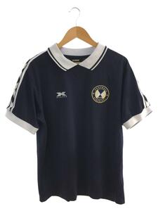 X-LARGE◆23SS/CLASSIC SOCCER SHIRT/ポロシャツ/L/ポリエステル/NVY/101232013007