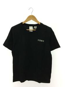 WACKO MARIA◆Tシャツ/M/コットン/BLK/無地