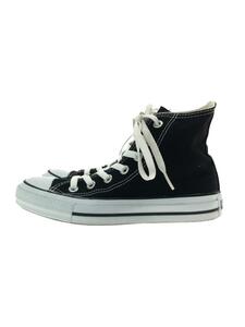 CONVERSE◆ハイカットスニーカー/22.5cm/BLK/キャンバス