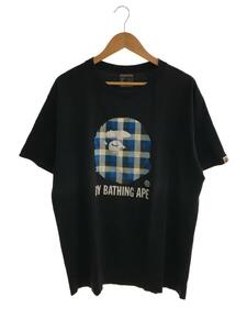 A BATHING APE◆Tシャツ/XL/コットン/BLK