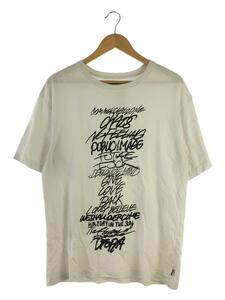 MYne MIHARA YASUHIRO◆Tシャツ/L/コットン/WHT/G08TS033