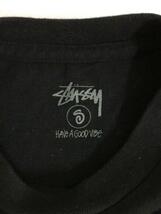 STUSSY◆Tシャツ/S/コットン/BLK_画像3