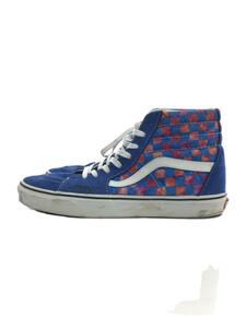 VANS◆ハイカットスニーカー/27.5cm/BLU/スウェード/500714/×Awake NY/SK8-Hi