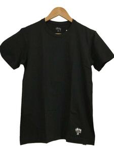 STUSSY◆Tシャツ/M/コットン/BLK/無地